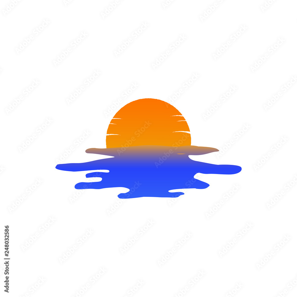 Sunset Logo Design Inspiration Sunset Logo Design Inspiration