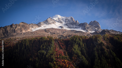 Le printemps sur les Alpes