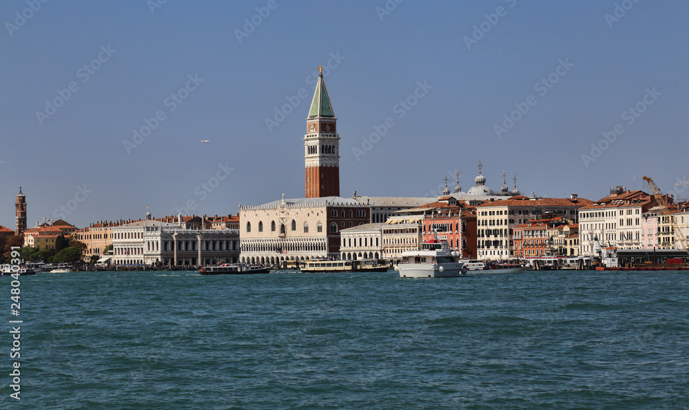 Tower of San Marco in Venice, Italy