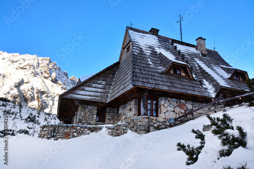 Górski schronisko w Tatrach, Polska © VinyLove Foto