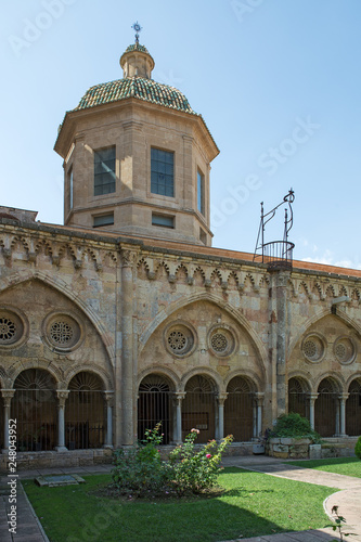 Cloister of Tarragona cathedral, Catalonia, Spain