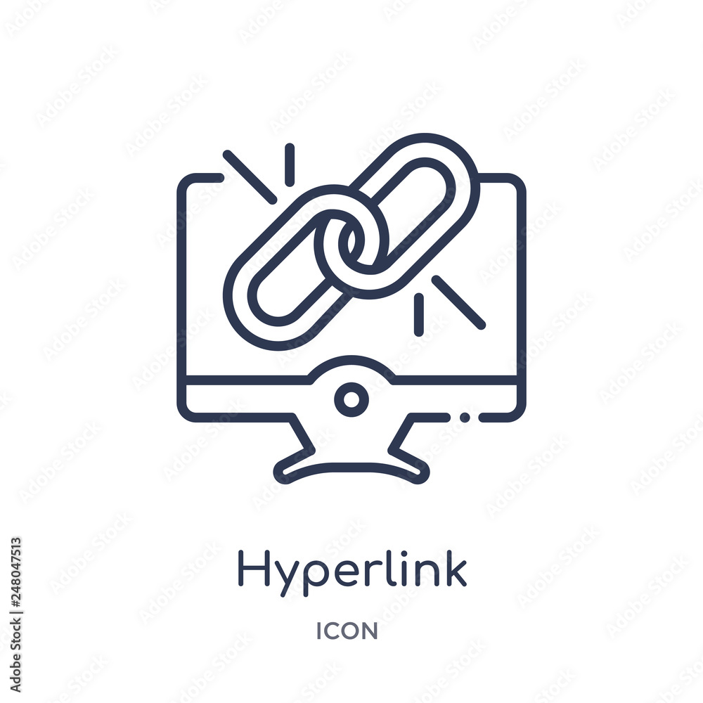 Hyperlink icon