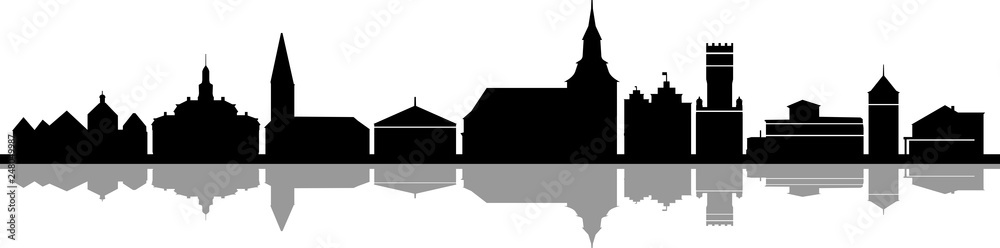 Lüneburg City Skyline
