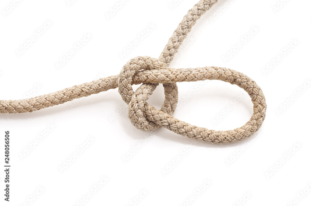 Marine knot from the old rope.