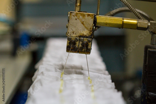 Production of springs for mattresses
