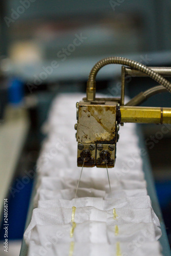 Production of springs for mattresses