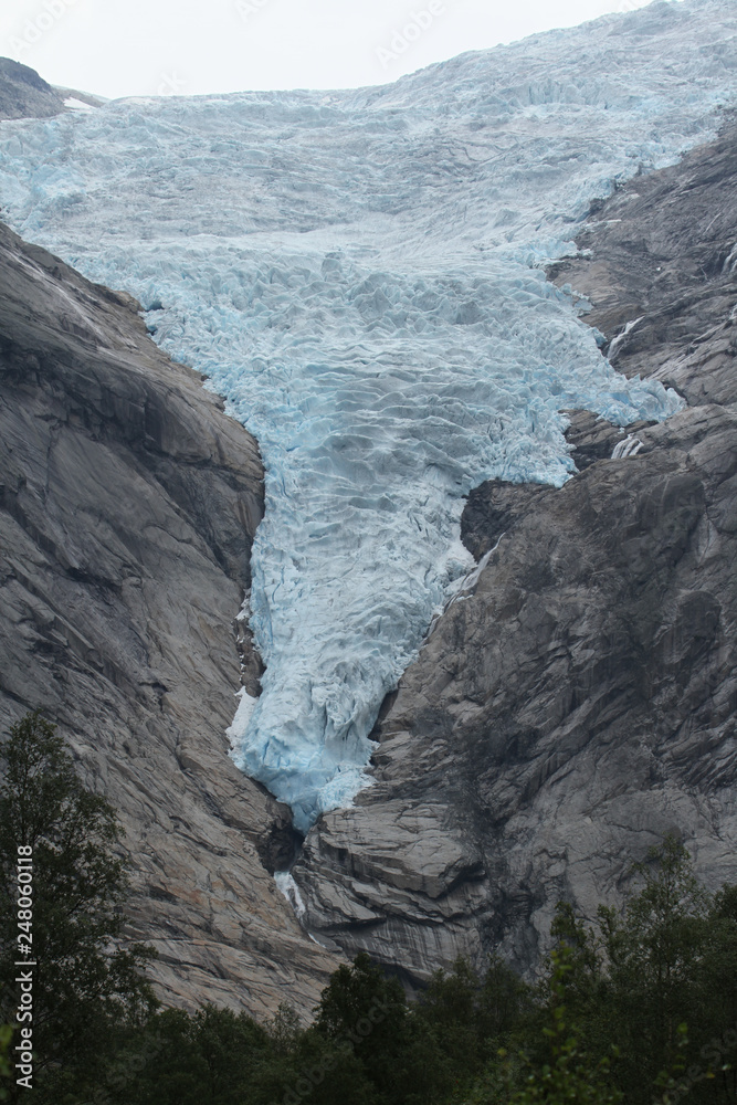 Hike up to the Briksdal Glacier - Norway