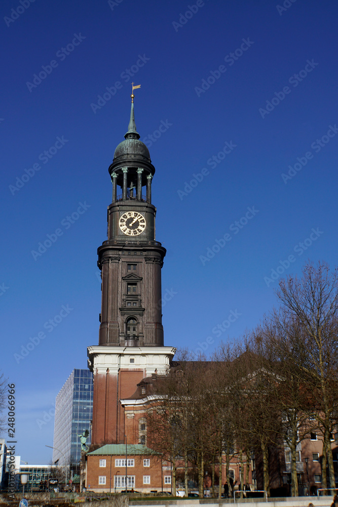 Obraz premium evangelische Hauptkirche Sankt Michaelis