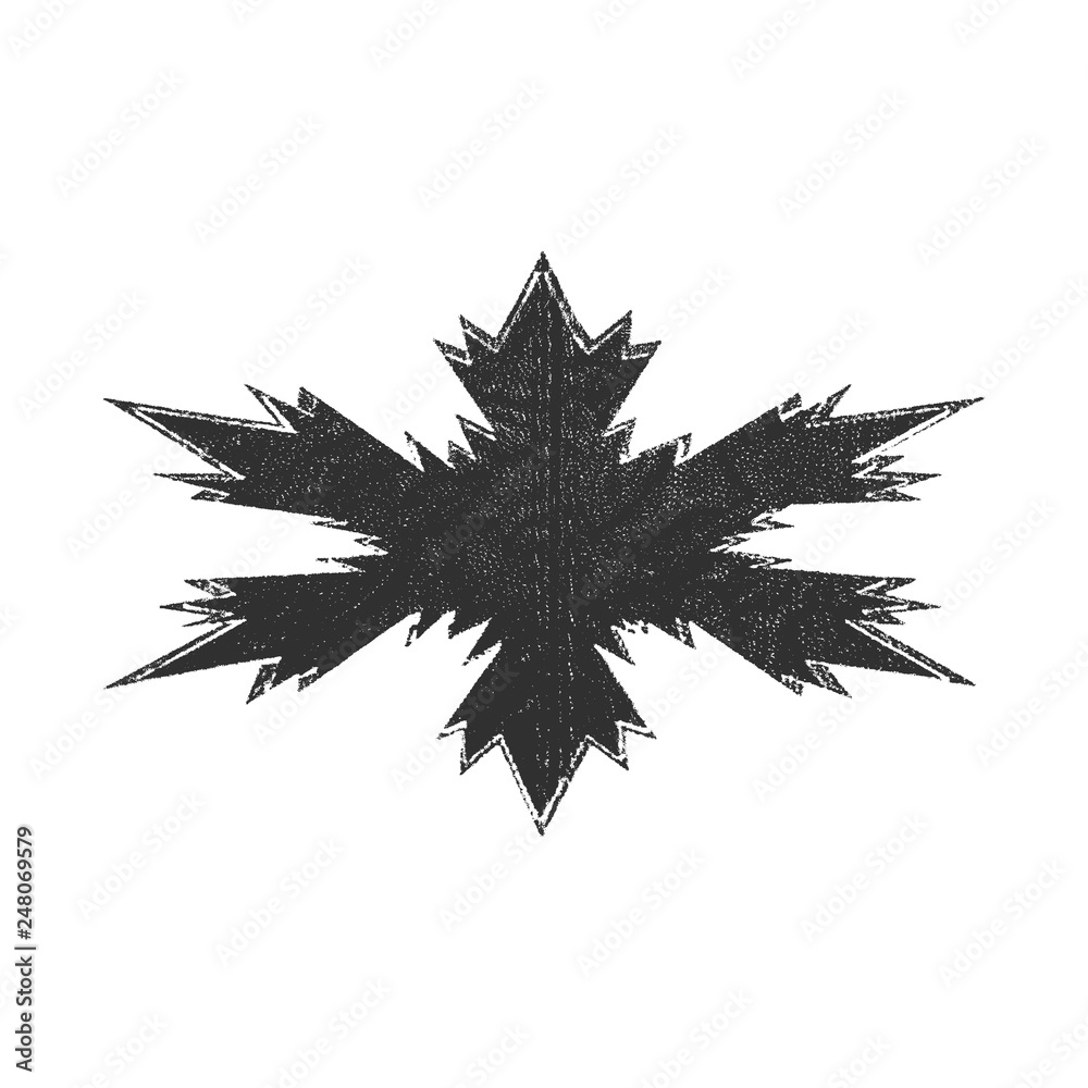 Distress black and white fabric texture with ornament. EPS 8 vector. Distress black and white fabric texture with ornament. EPS 8 vector.