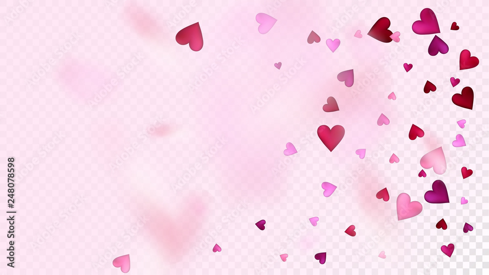Realistic Hearts Vector Confetti. Valentines Day Romantic Pattern. Beautiful Pink Scatter Valentines Day Decoration with Falling Down Hearts Confetti. Rich VIP Gift, Birthday Card, Poster Background Realistic Hearts Vector Confetti. Valentines Day Romantic Pattern. Beautiful Pink Scatter Valentines Day Decoration with Falling Down Hearts Confetti. Rich VIP Gift, Birthday Card, Poster Background
