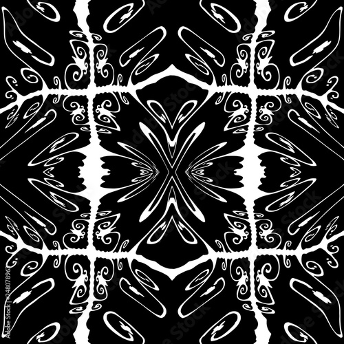Unique, abstract pattern - vector