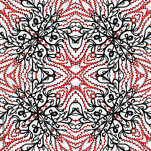 Unique, abstract pattern - vector