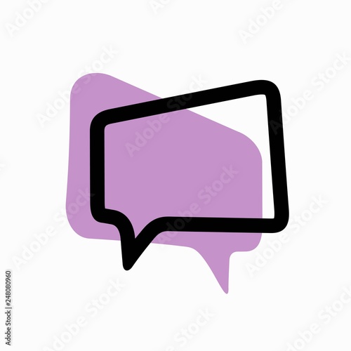 Conversation Icon Template