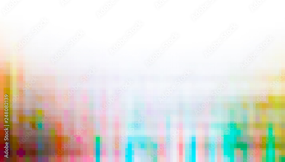 Abstract glitch pixel background.