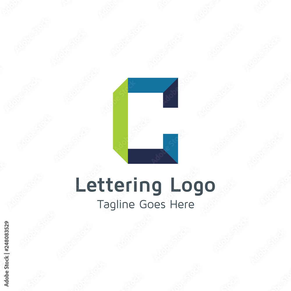 Lettering C Vector Lettering C Vector