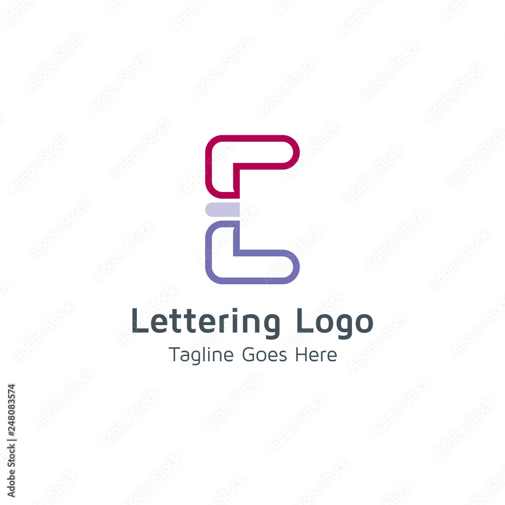 Lettering C Vector
