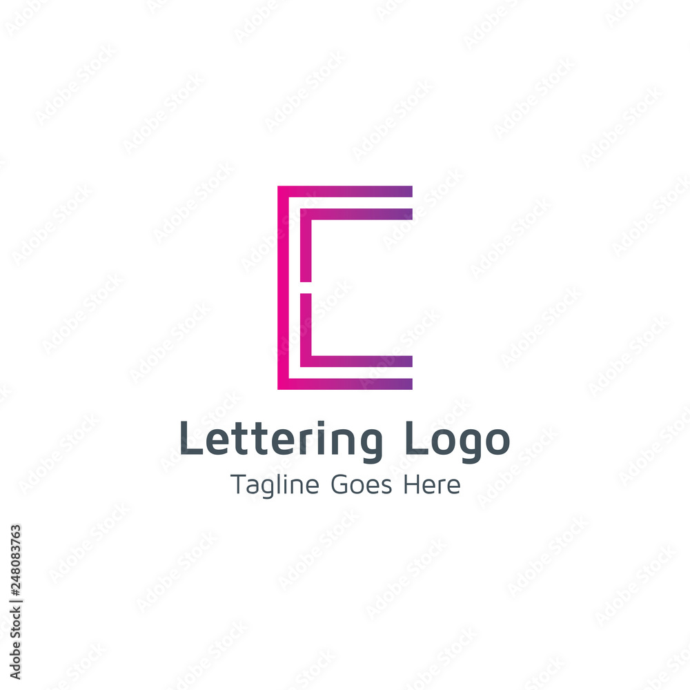 Lettering C Vector Lettering C Vector