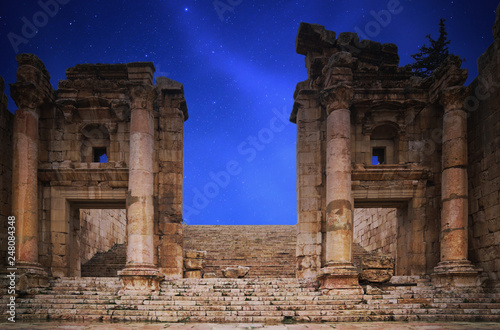 Canvas Print Ancient Roman city of Gerasa