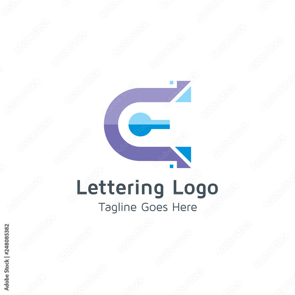 Lettering C Vector Lettering C Vector
