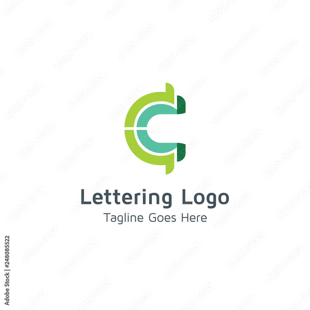 Lettering C Vector Lettering C Vector