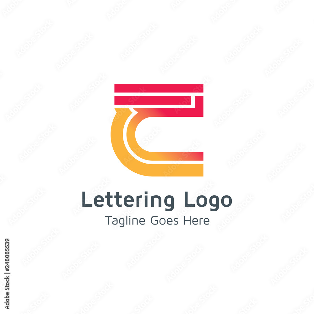 Lettering C Vector Lettering C Vector