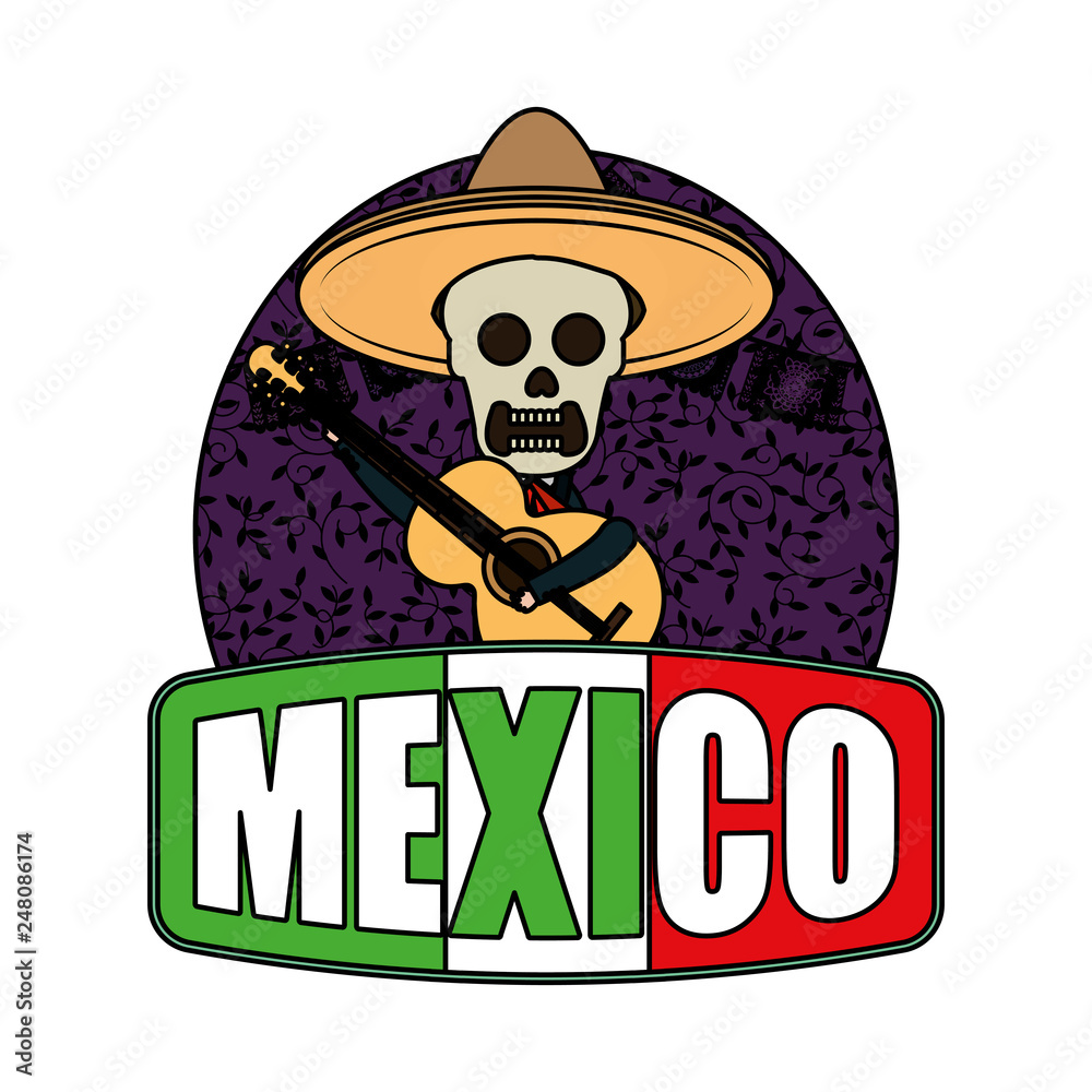 skeleton mexican with hat skeleton mexican with hat