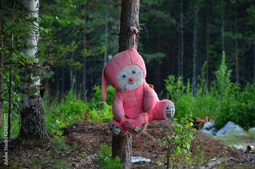 abandoned toy