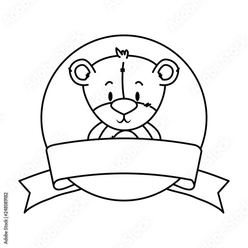 cute little bear character