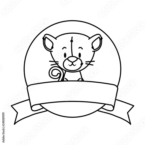 cute little cat character