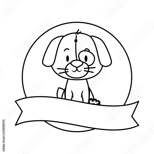 cute little dog character