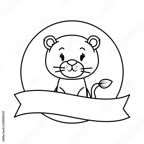 cute little tiger character
