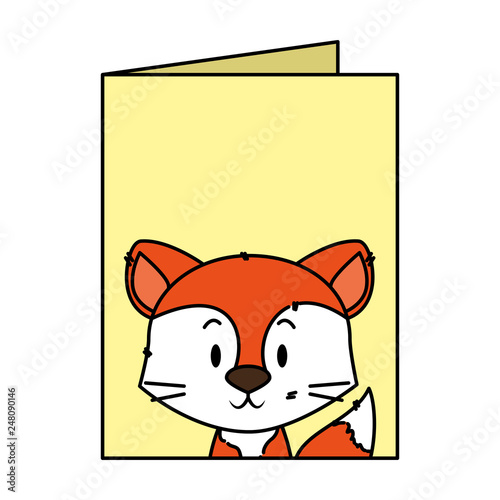 cute little fox character