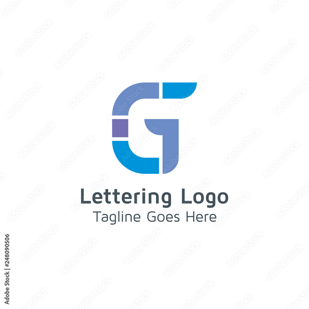 Lettering G Vector Lettering G Vector