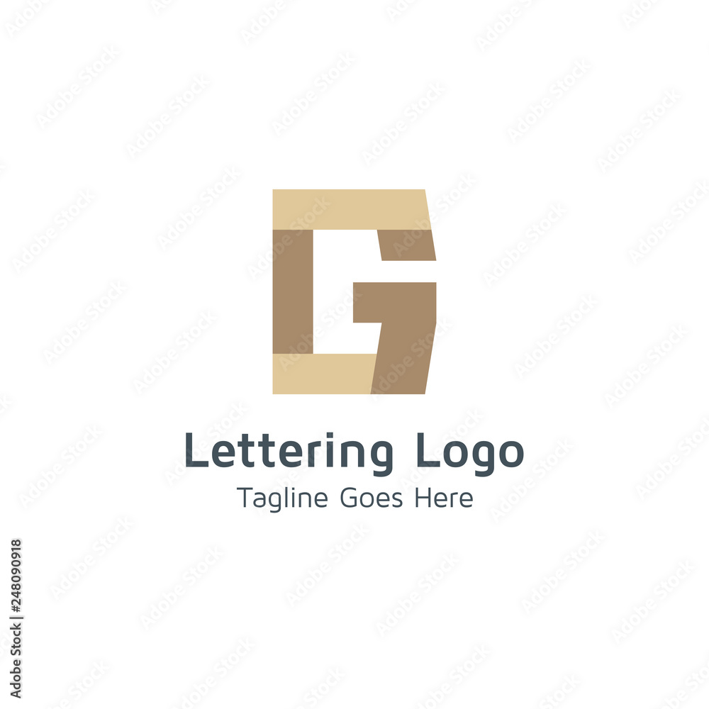 Lettering G Vector Lettering G Vector