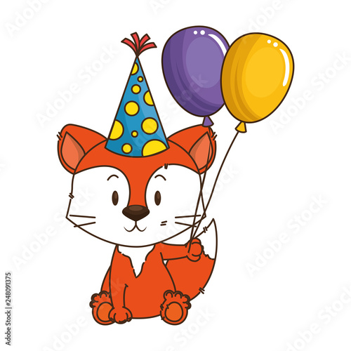 cute little fox character