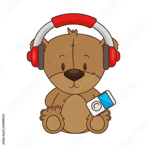 cute little bear character