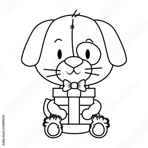 cute little dog character