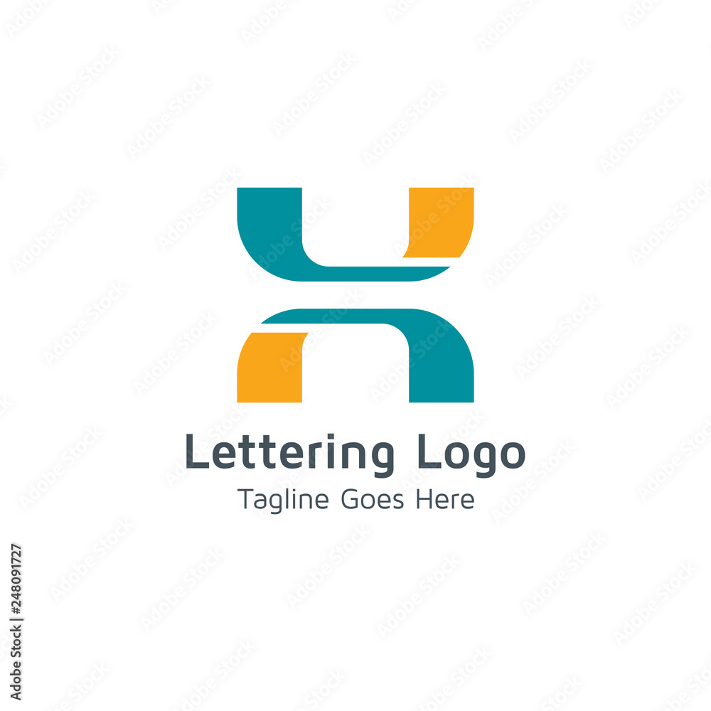 Lettering H Vector Lettering H Vector
