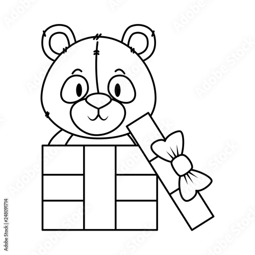 cute little bear character