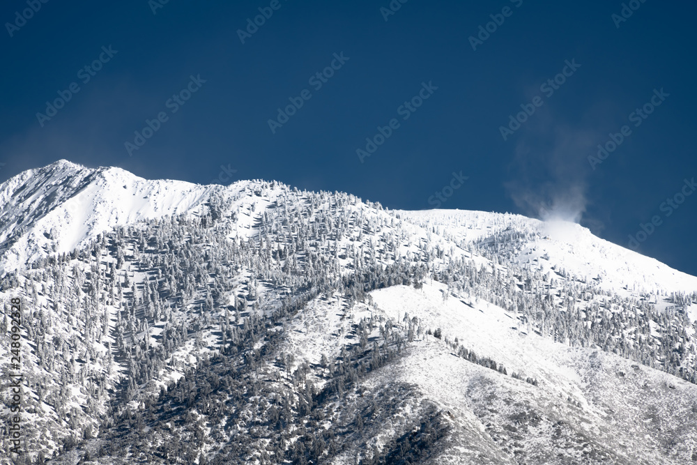 Mt Baldy - Morning Snow Devil