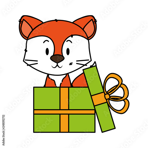 cute little fox character