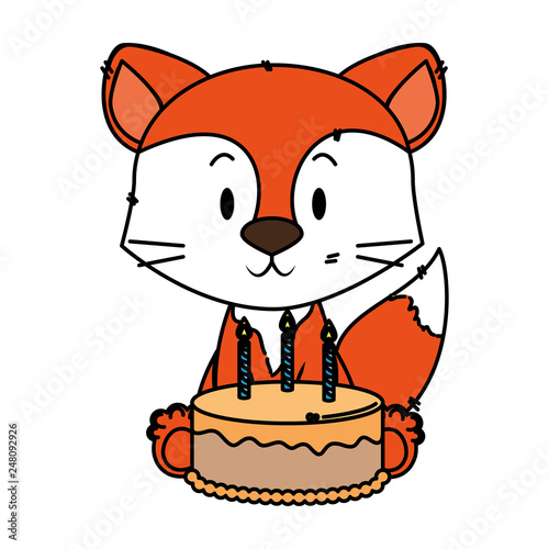 cute little fox character