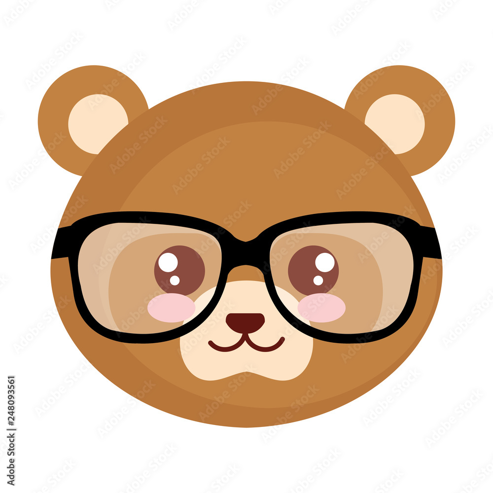 cute little bear character
