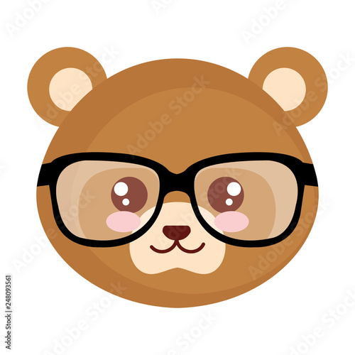 cute little bear character