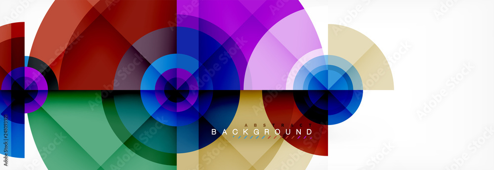 Geometric circle abstract background, creative geometric wallpaper. Geometric circle abstract background, creative geometric wallpaper.