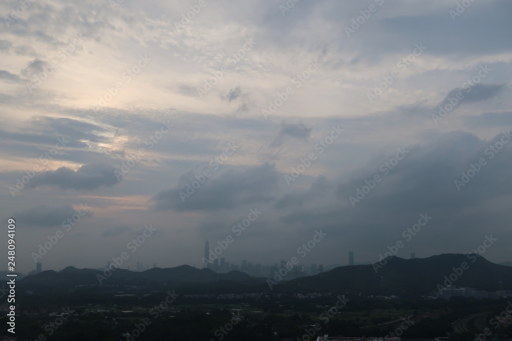 Hong Kong Cloudy Day