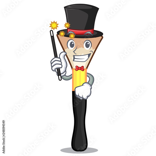 Magician blusher in the shape of mascot