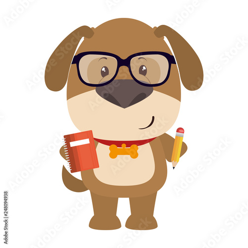 cute little dog character