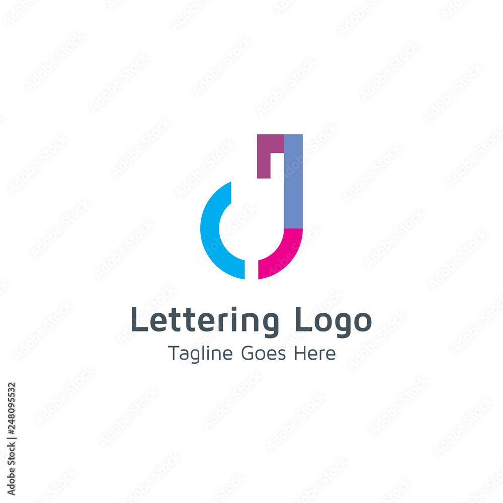 Lettering J Vector Lettering J Vector