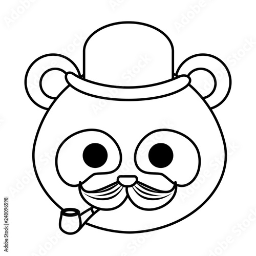 cute little bear character